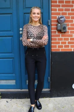 Liberte Henne-Zip-Pants< Bukser, Jeans & Leggings