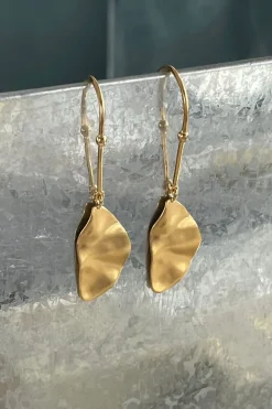 Hook With Goldenenen Refection Moon Earring Right*Stine A Outlet