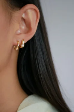 Enamel Copenhagen Hoops, Leonora< Øreringe