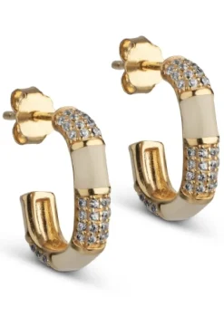 Enamel Copenhagen Hoops, Oline< Øreringe