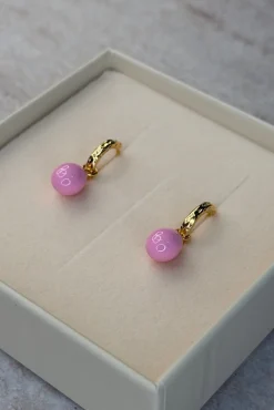 Enamel Copenhagen Hoops, Significant Enamel E429G< Øreringe