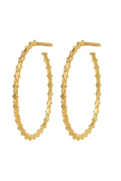 House Of Vincent HOVElara Hoop Earrings VJ223-UEG< Øreringe