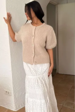 BYIC Idaic Ss Cardigan 5265< Cardigans|Ammevenligt Tøj