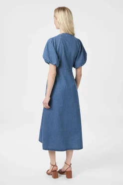 Illana Denim Dress 165931*Neo Noir Online