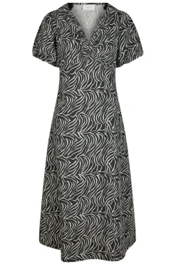 Illana Zebra Dress 164372*Neo Noir Hot