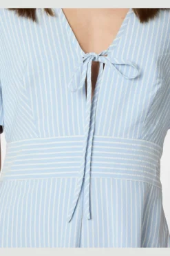 Ilsie Stripe Dress 165276*Neo Noir Online