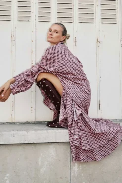 Imagazine Tiered Ruffle Dressimagazine*Essentiel Antwerp Outlet