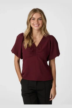 Neo Noir Irina Structure Blouse 165910< Bluser & Skjorter