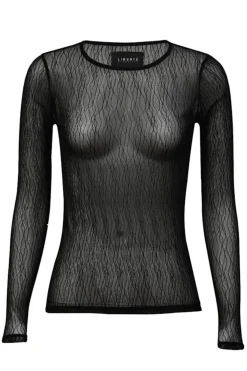 Liberte Isa-Ls-Lace-Blouse 21345< Bluser & Skjorter