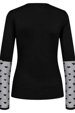 Liberte Isa-Ls-Lace-Sleeve-Blouse< Bluser & Skjorter