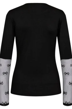 Liberte Isa-Ls-Lace-Sleeve-Blouse< Bluser & Skjorter