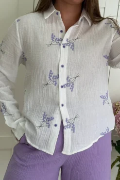 A-bee Isla Skjorte< Bluser & Skjorter|Ammevenligt Tøj