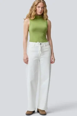 Isoldemd Solid Cropped Jeans 5851*Modström