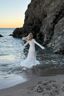 BYIC Ivyic Long Dress 2612< Kjoler|Ammevenligt Tøj