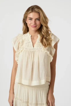 Jayla S Voile Top 159881*Neo Noir Hot