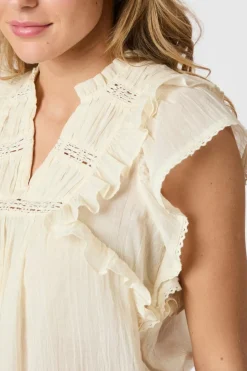 Jayla S Voile Top 159881*Neo Noir Hot