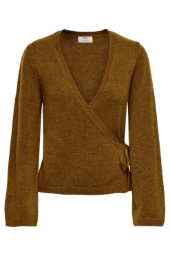 JDY becky L/S Wrap Cardigan Knt< Cardigans|Ammevenligt Tøj