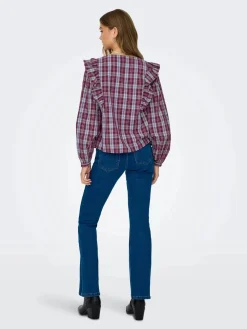 dolly L/S Check Top*JDY Discount