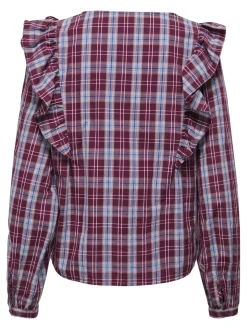 dolly L/S Check Top*JDY Discount