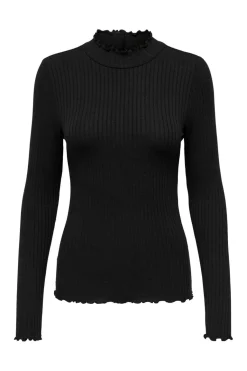 fransiska Life L/S Hi-Nck Top Jr*JDY Best