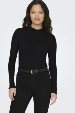 fransiska Life L/S Hi-Nck Top Jr*JDY Best