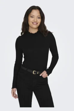 fransiska Life L/S Hi-Nck Top Jr*JDY Best