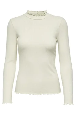 JDY fransiska Life L/S Hi-Nck Top Jr< Bluser & Skjorter