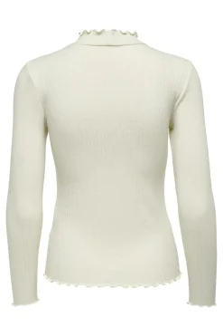 JDY fransiska Life L/S Hi-Nck Top Jr< Bluser & Skjorter