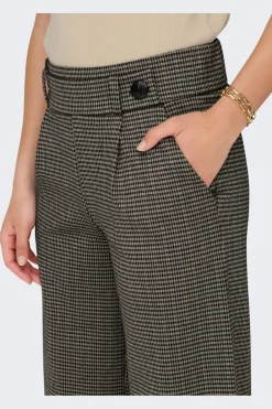 JDY geggo Mia Long Check Pant< Bukser, Jeans & Leggings