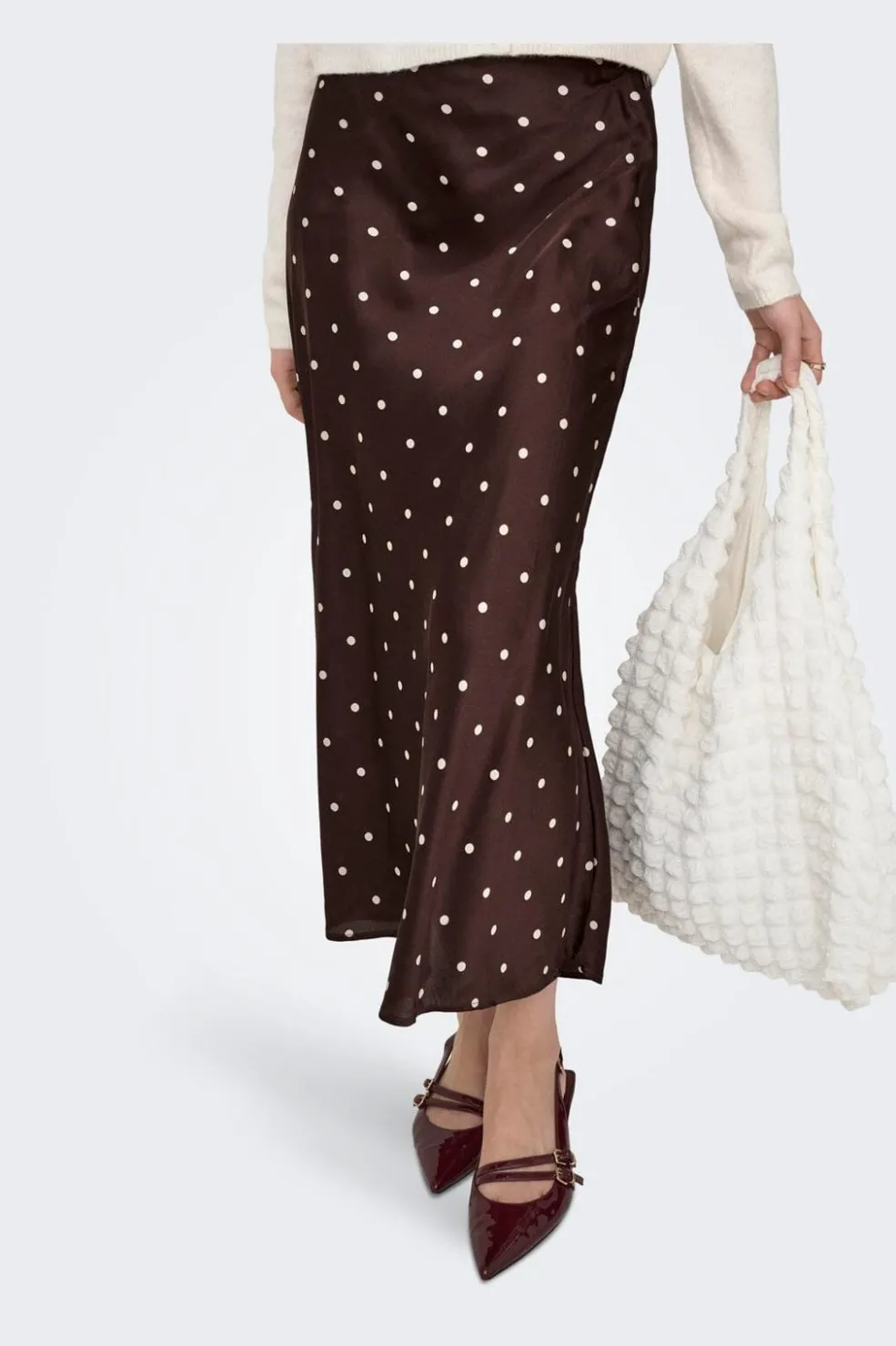 hailey Satin Midi Skirt*JDY New