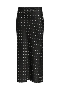 JDY hailey Satin Midi Skirt< Nederdele