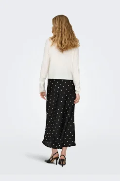 JDY hailey Satin Midi Skirt< Nederdele