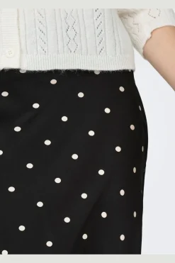 JDY hailey Satin Midi Skirt< Nederdele