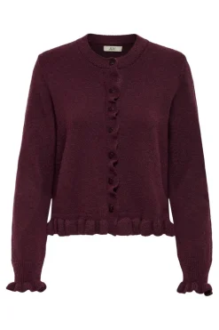 letty L/S On Frill Cardigan Knt*JDY Clearance