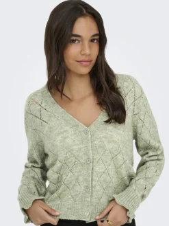 letty L/S V-Neck Struc Cardi Knt*JDY Best