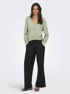 letty L/S V-Neck Struc Cardi Knt*JDY Best