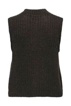 JDY mabel S/L O-Neck Button Vest Knt< Veste