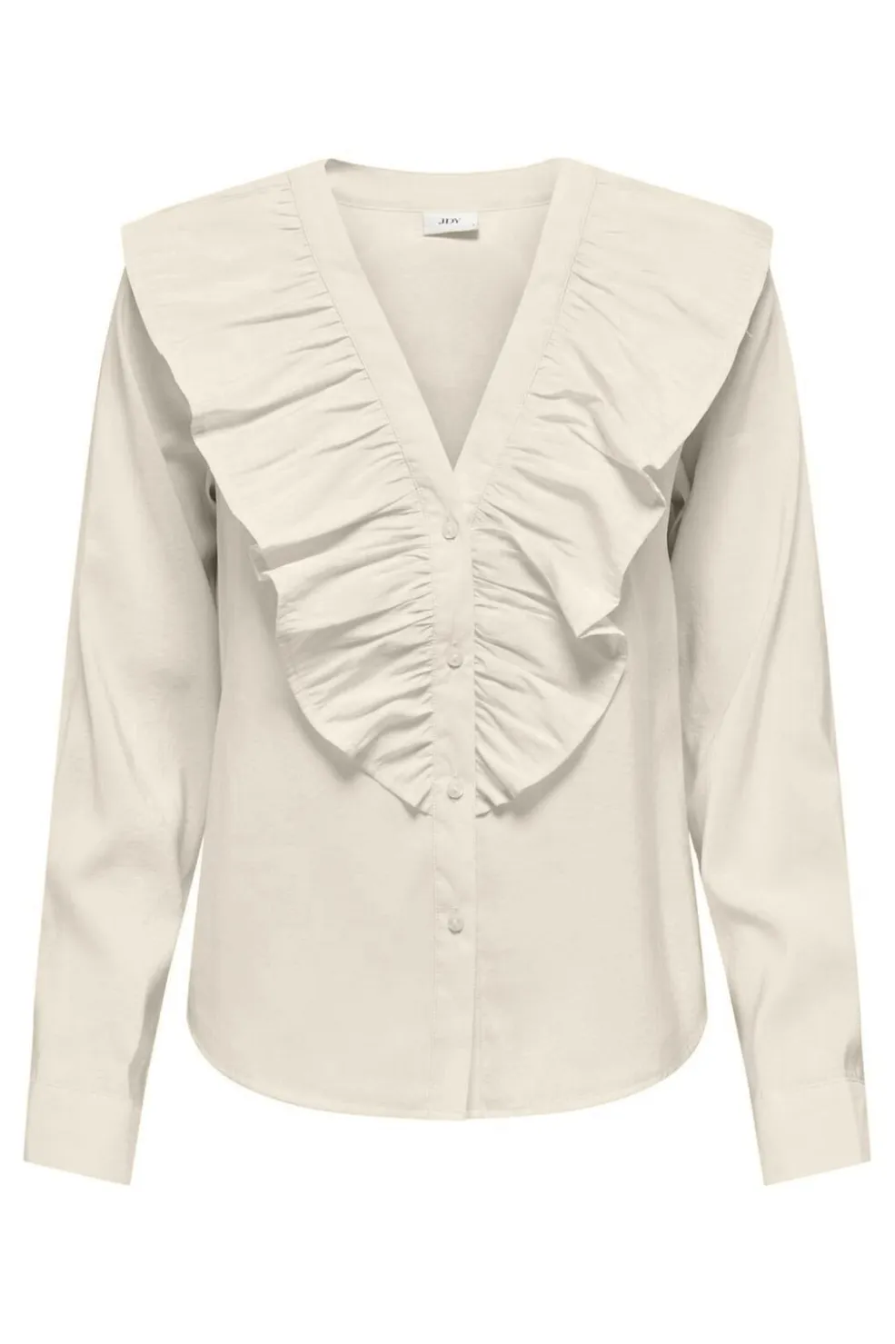 my Evie L/S V-Neck Frill Shirt*JDY Best