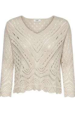 new Sun 3/4 Cropped Pullover Knt*JDY Discount