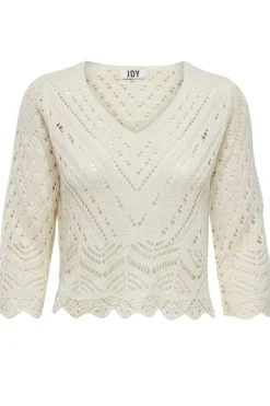 new Sun 3/4 Cropped Pullover Knt*JDY New