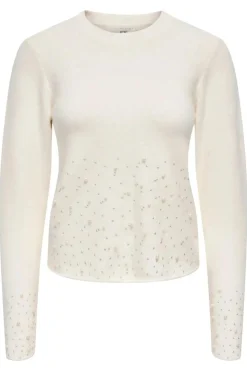 pearl L/S O-Neck Pearl Pullover Knt*JDY Discount