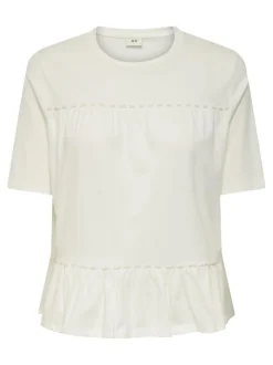 JDY poula S/S Pearl Top< T-Shirts & Toppe