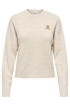 prime Life L/S On Cable Emb Pull Knt*JDY Sale