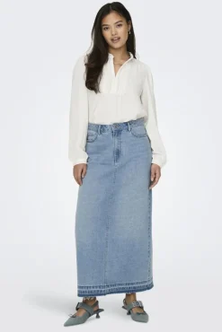 JDY rachel Life L/S Pintuck Top< T-Shirts & Toppe