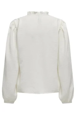 JDY rachel Life L/S Pintuck Top< T-Shirts & Toppe