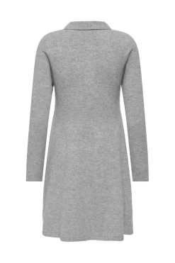 JDY rosemary Life L/S Collar Dress Knt< Kjoler