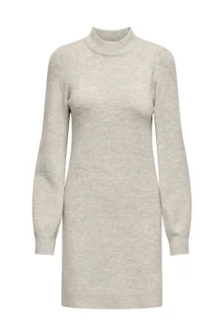 JDY rue Life L/S High Neck Dress Knt< Kjoler