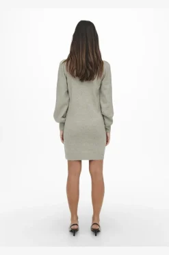 JDY rue Life L/S High Neck Dress Knt< Kjoler
