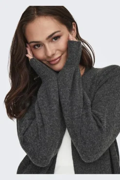 JDY rue Life L/S Long Cardigan Knt< Cardigans|Ammevenligt Tøj