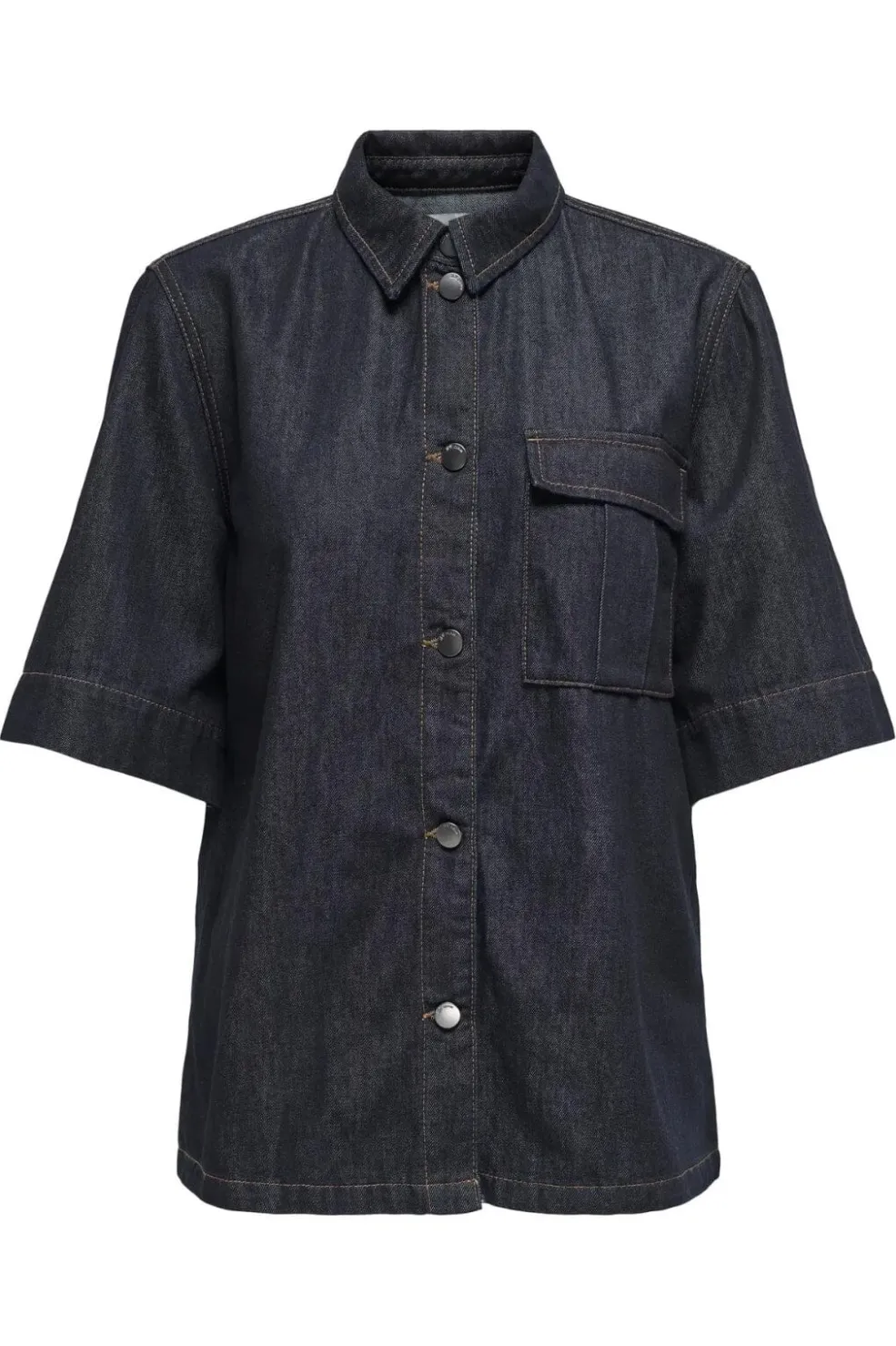 sansa Ss Oversize Shirt Db*JDY New